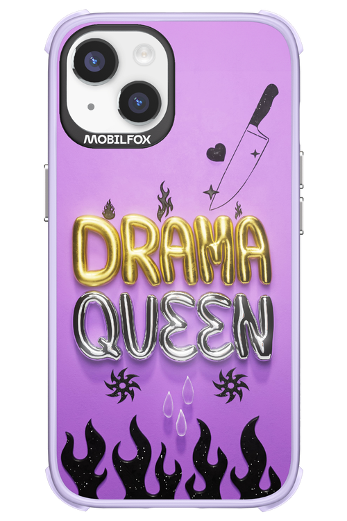 Drama Queen Purple - Apple iPhone 14