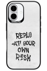 At Your Own Risk - Apple iPhone 16