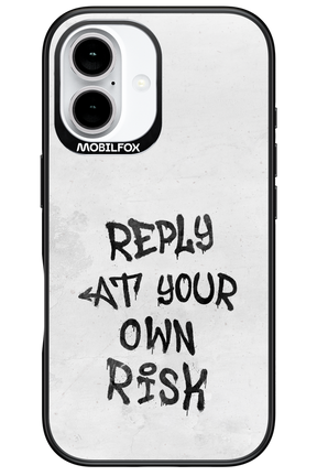 At Your Own Risk - Apple iPhone 16