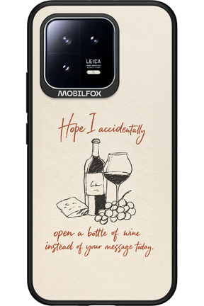 Bottle of wine 2.0 - Xiaomi 13