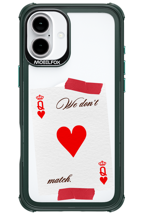 Match Transparent - Apple iPhone 16 Plus