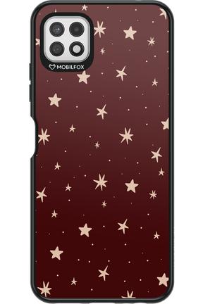 Burgundy Stars - Samsung Galaxy A22 5G