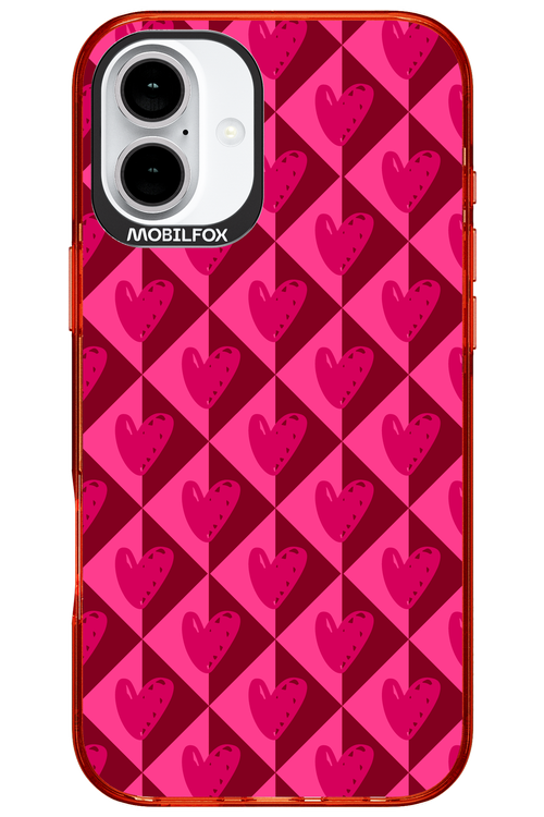 Holiday Heartss - Apple iPhone 16 Plus