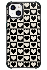 Checkered Heart - Apple iPhone 13