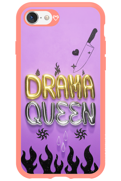 Drama Queen Purple - Apple iPhone SE 2022