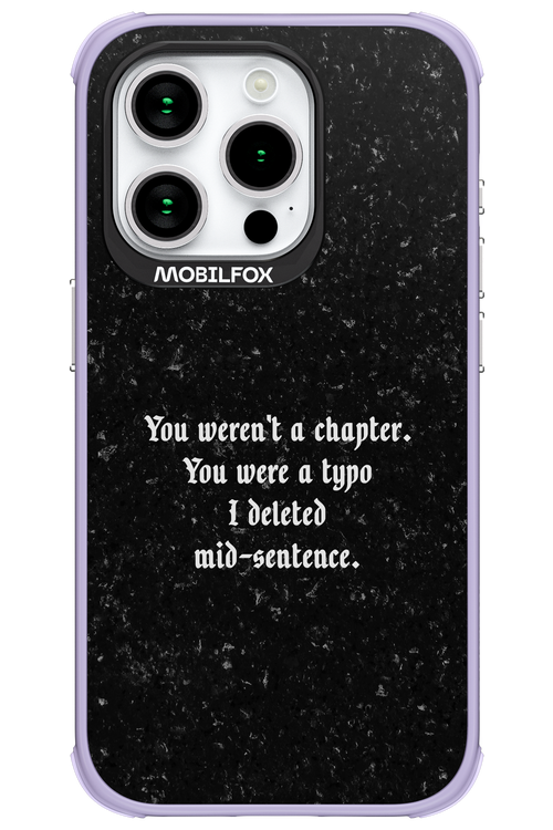 A Typo - Apple iPhone 15 Pro