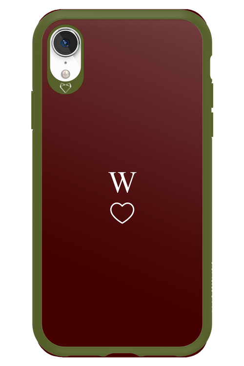 W Burgundia 2.0 - Apple iPhone XR