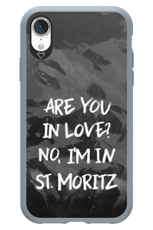 I'm in St. Moritz - Apple iPhone XR