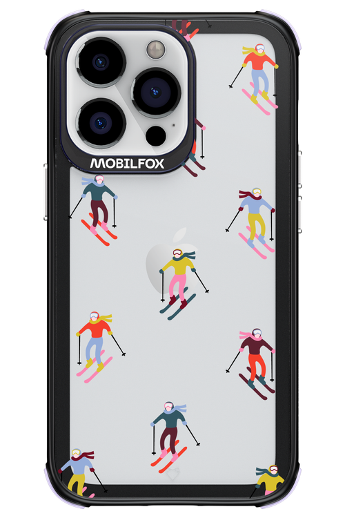 Snow Motion (Transparent) - Apple iPhone 13 Pro