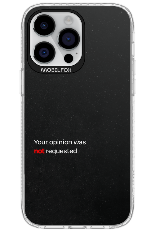 Not Requested 2.0 - Apple iPhone 14 Pro Max