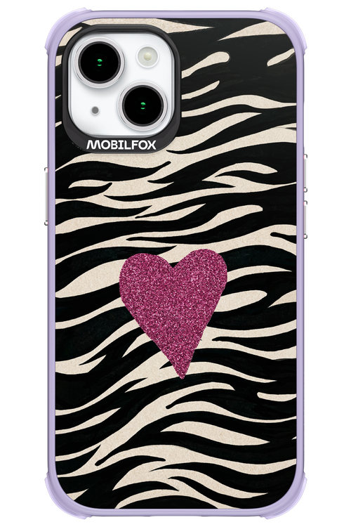 Zebra Heart 2.0 - Apple iPhone 15