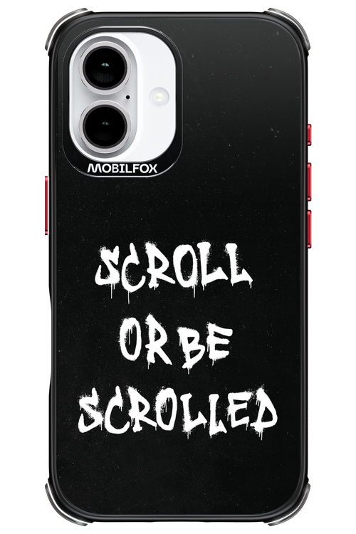 Scroll Black - Apple iPhone 16