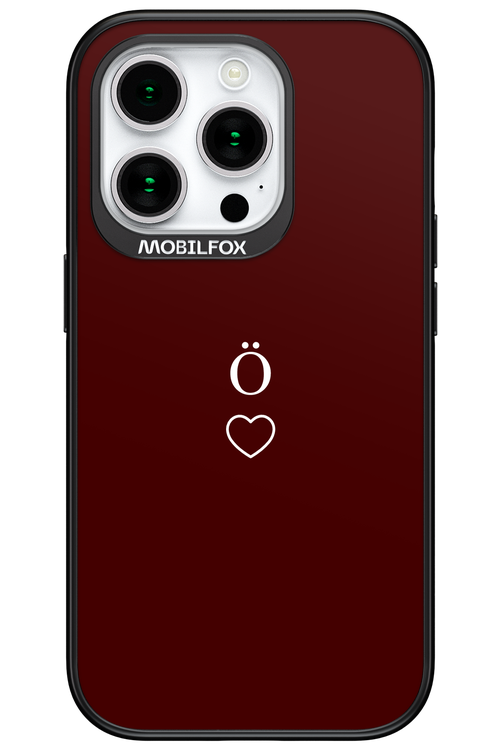 O Burgundia II 2.0 - Apple iPhone 15 Pro