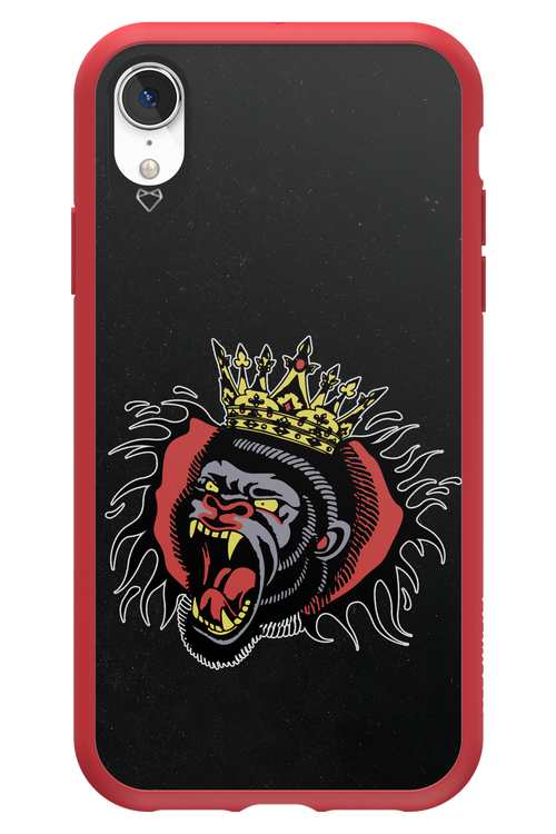Monkey Rage Black - Apple iPhone XR