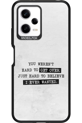 Hard to Believe - Xiaomi Redmi Note 12 5G