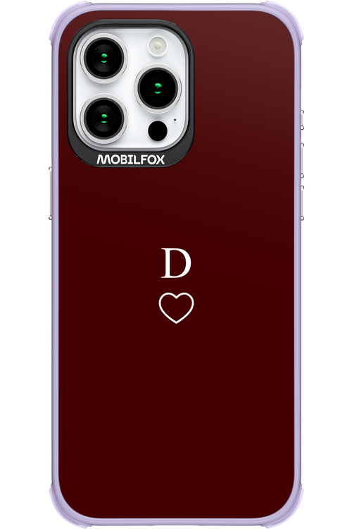 D Burgundia 2.0 - Apple iPhone 15 Pro Max