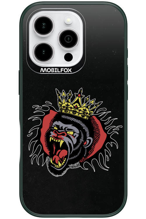 Monkey Rage Black - Apple iPhone 16 Pro