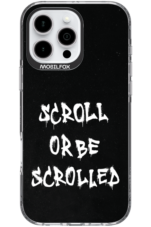 Scroll Black - Apple iPhone 16 Pro Max