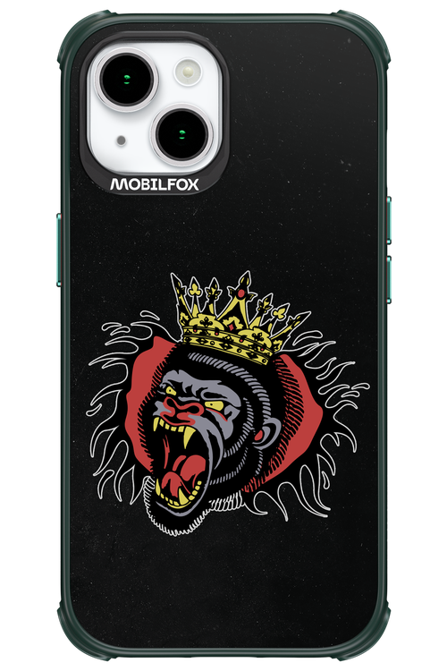 Monkey Rage Black - Apple iPhone 15
