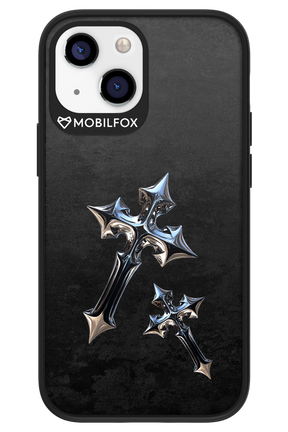Chrome Crosses - Apple iPhone 13 Mini