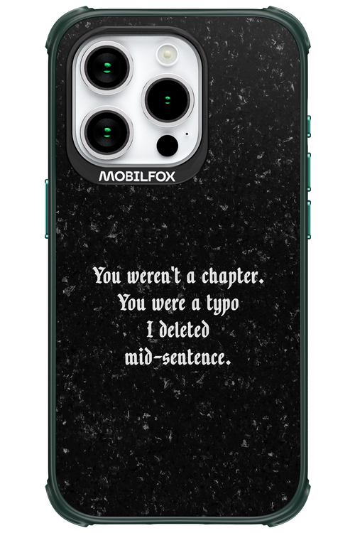 A Typo - Apple iPhone 15 Pro