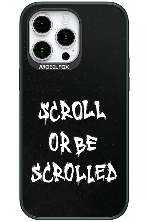 Scroll Black 2.0 - Apple iPhone 15 Pro Max