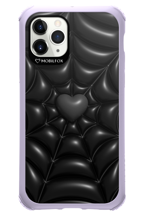 Black Spider Heart - Apple iPhone 11 Pro