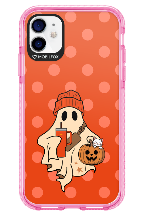 Ghost Girl (Orange) - Apple iPhone 11