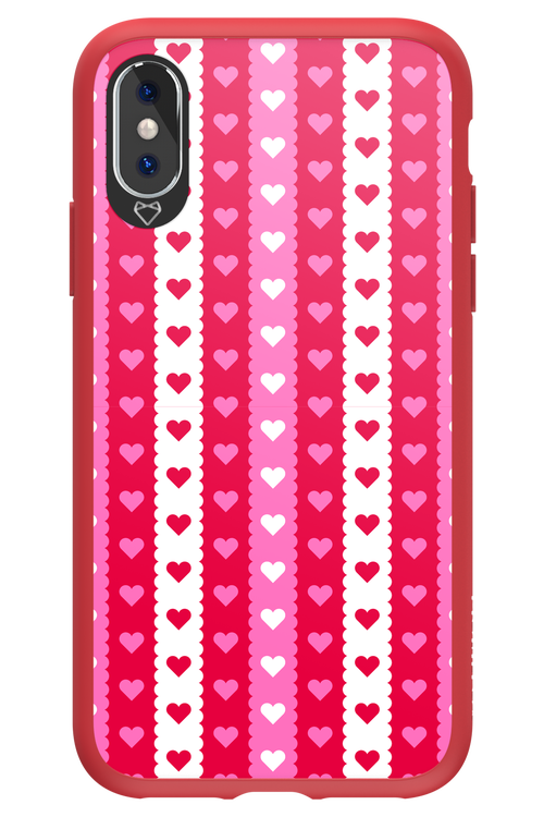 Christmas Heart Biscuit - Apple iPhone X