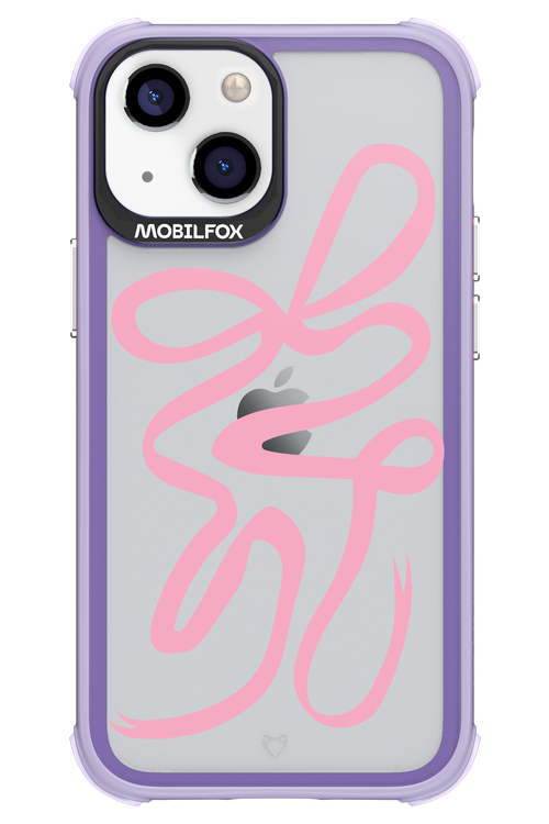 Pink Bow - Apple iPhone 13 Mini