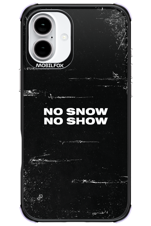 No snow, no show - Apple iPhone 16 Plus