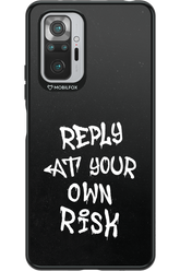 Risk Black - Xiaomi Redmi Note 10S
