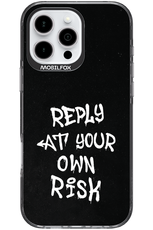 Risk Black - Apple iPhone 16 Pro Max