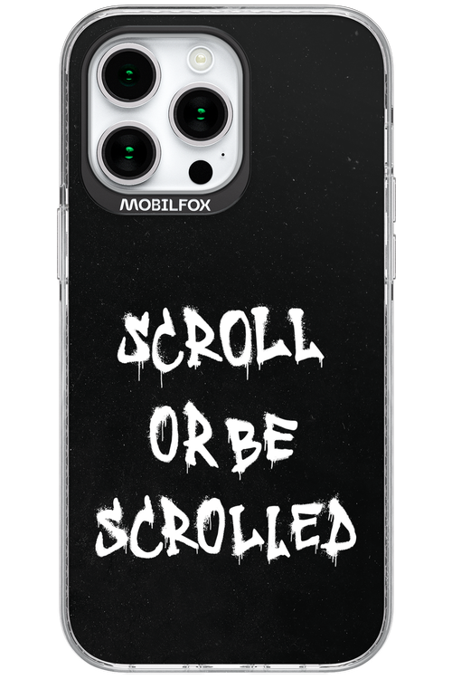 Scroll Black - Apple iPhone 15 Pro Max