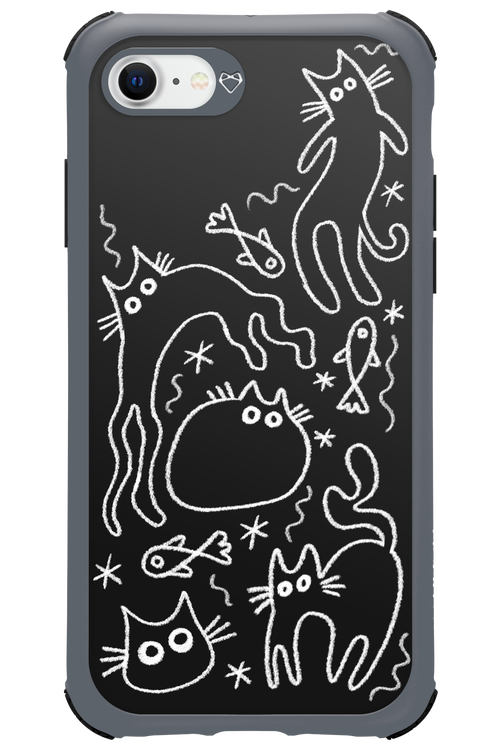 CHALK_CATS 2.0 - Apple iPhone SE 2022