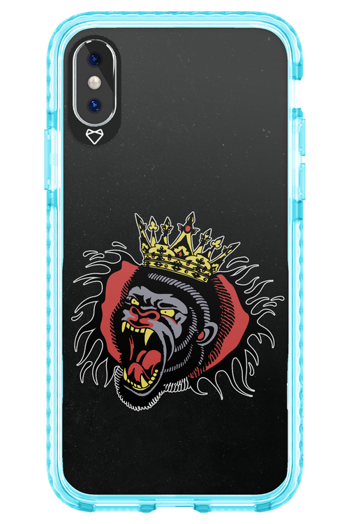 Monkey Rage Black - Apple iPhone XS