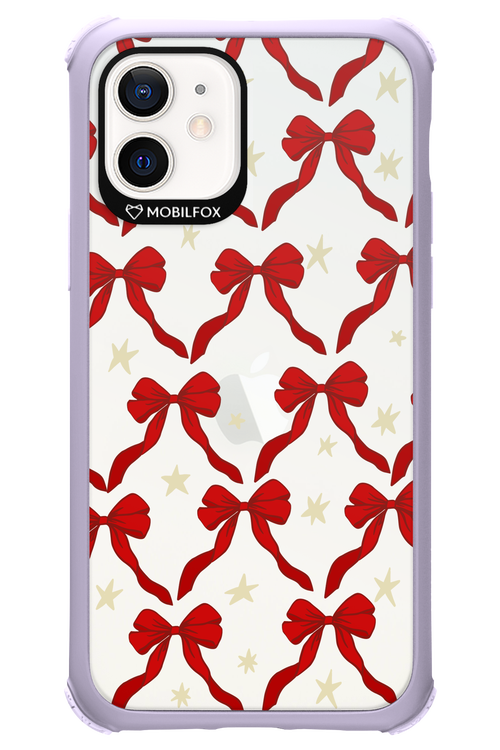 Bow & Stars (Transparent) - Apple iPhone 12