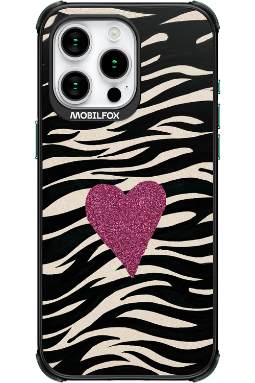 Zebra Heart 2.0 - Apple iPhone 15 Pro Max