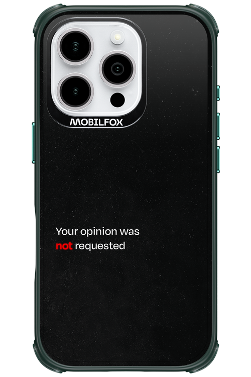 Not Requested 2.0 - Apple iPhone 16 Pro