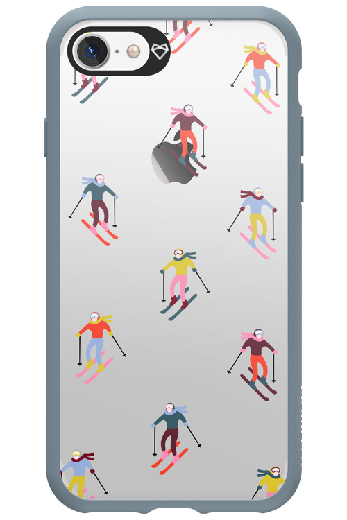 Snow Motion (Transparent) - Apple iPhone 7