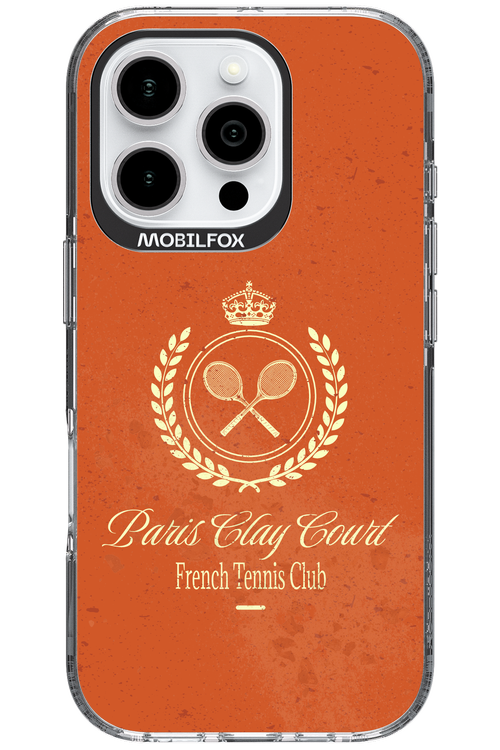 Paris Clay Court Club 2.0 - Apple iPhone 16 Pro