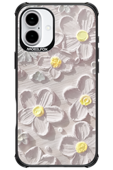 White Flowers - Apple iPhone 16 Plus