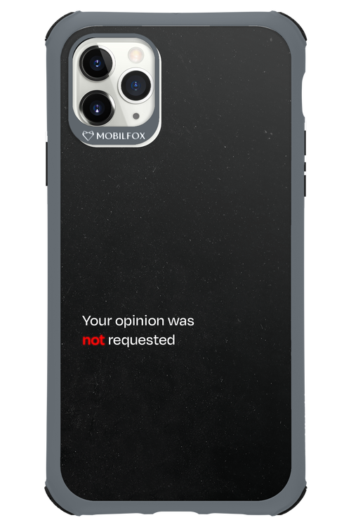Not Requested 2.0 - Apple iPhone 11 Pro Max
