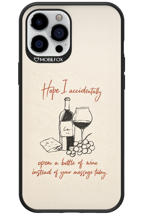 Bottle of wine 2.0 - Apple iPhone 12 Pro Max