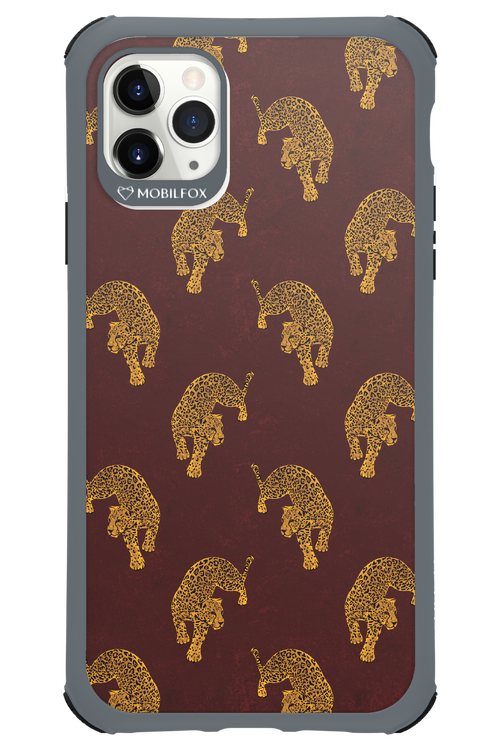 Burgundy Leopard Pattern - Apple iPhone 11 Pro Max