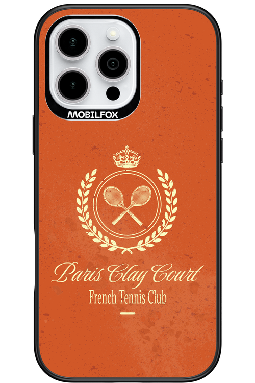 Paris Clay Court Club 2.0 - Apple iPhone 16 Pro Max