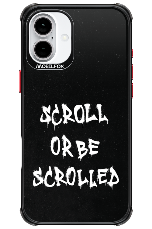 Scroll Black - Apple iPhone 16 Plus